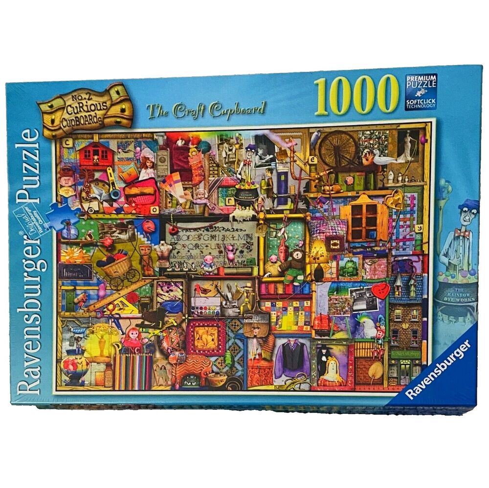 Ravensburger Curious The Craft Cupboards Soft click Puzzle No. 2 1000pcs